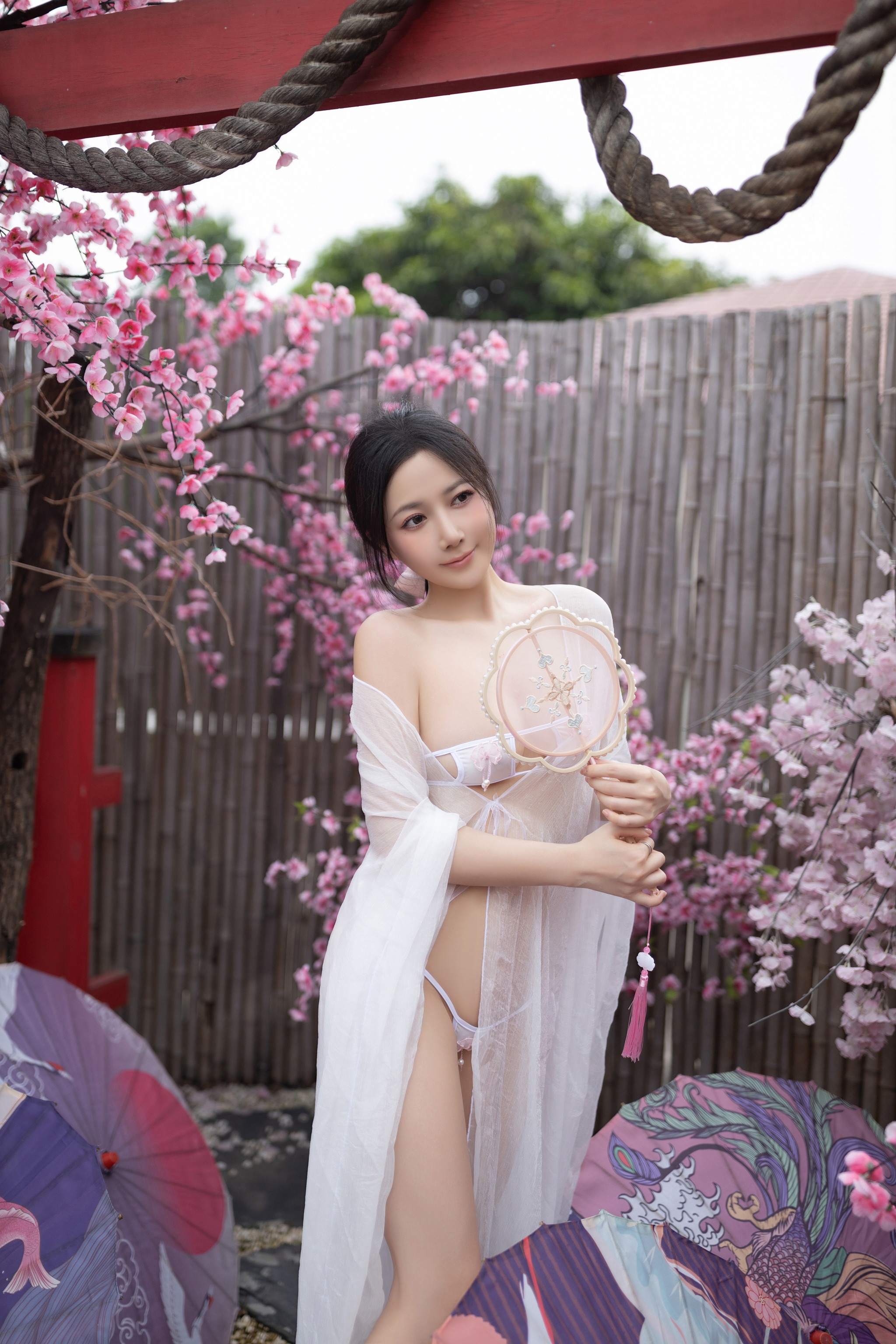 图片[1]-鱼子酱Fish – NO.174 （私拍） 花想容 [120P]-XikXak